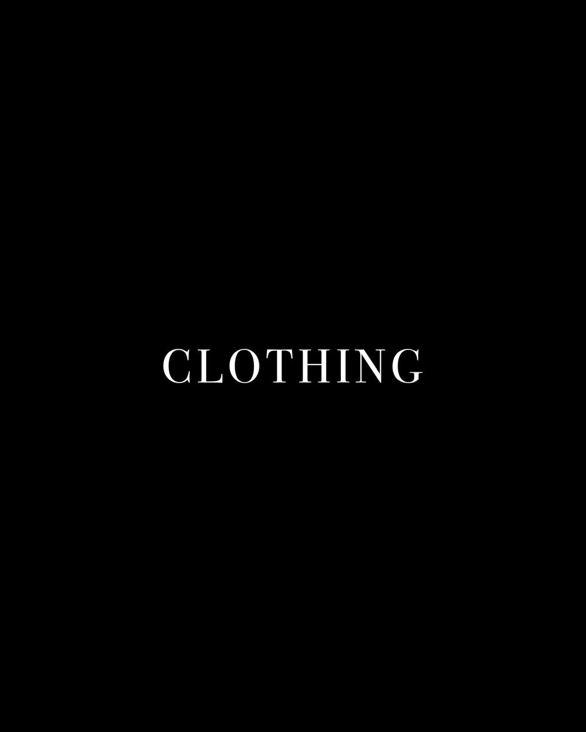 Clothing (洋服)