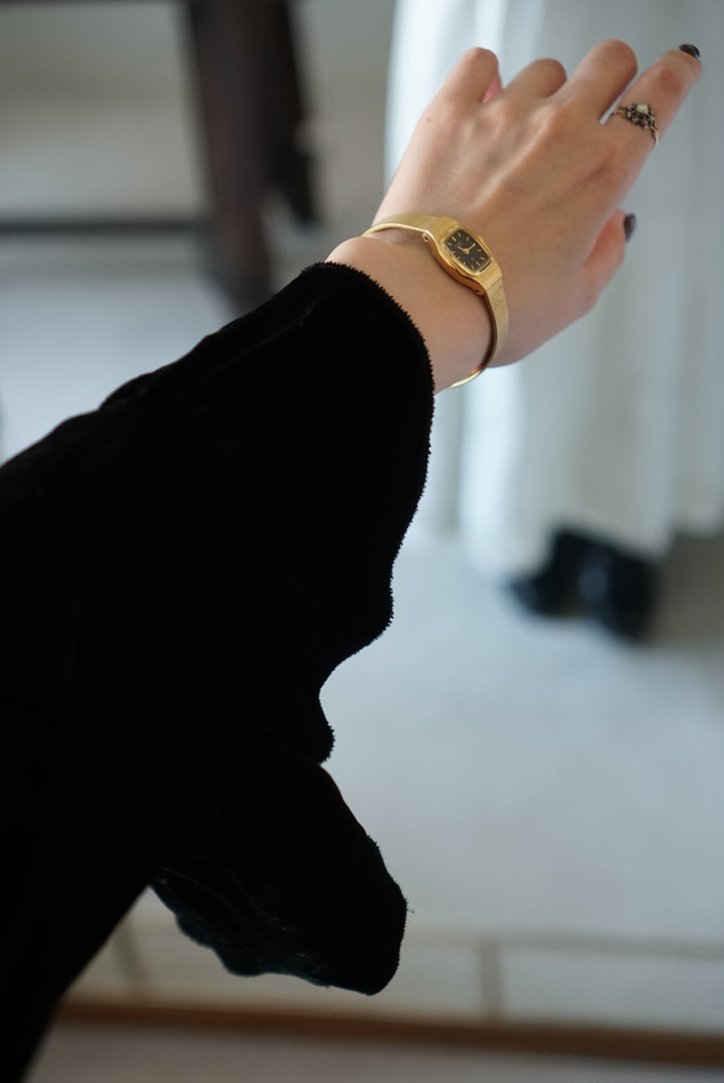 Vintage Citizen Black Face Watch