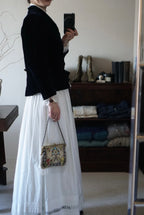 1900's Tatting Lace Long Skirt
