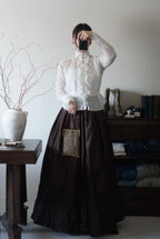 Edwardian Ruffle Front Blouse