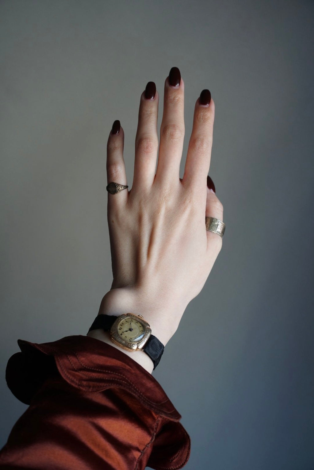 Art Deco Signet Pinky Ring