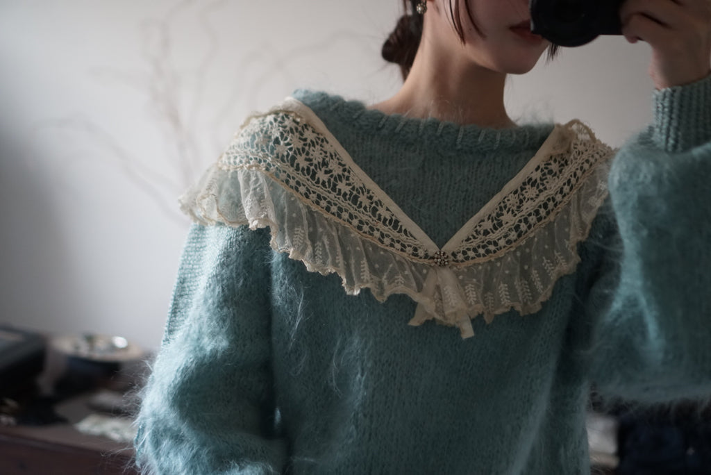Victorian Cotton Race Collar