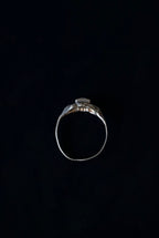 Edwardian 10K Pinky Ring with Glass Stone