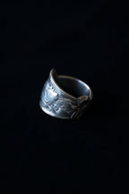Vintage Silver Child Face Ring
