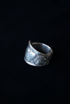 Vintage Silver Child Face Ring