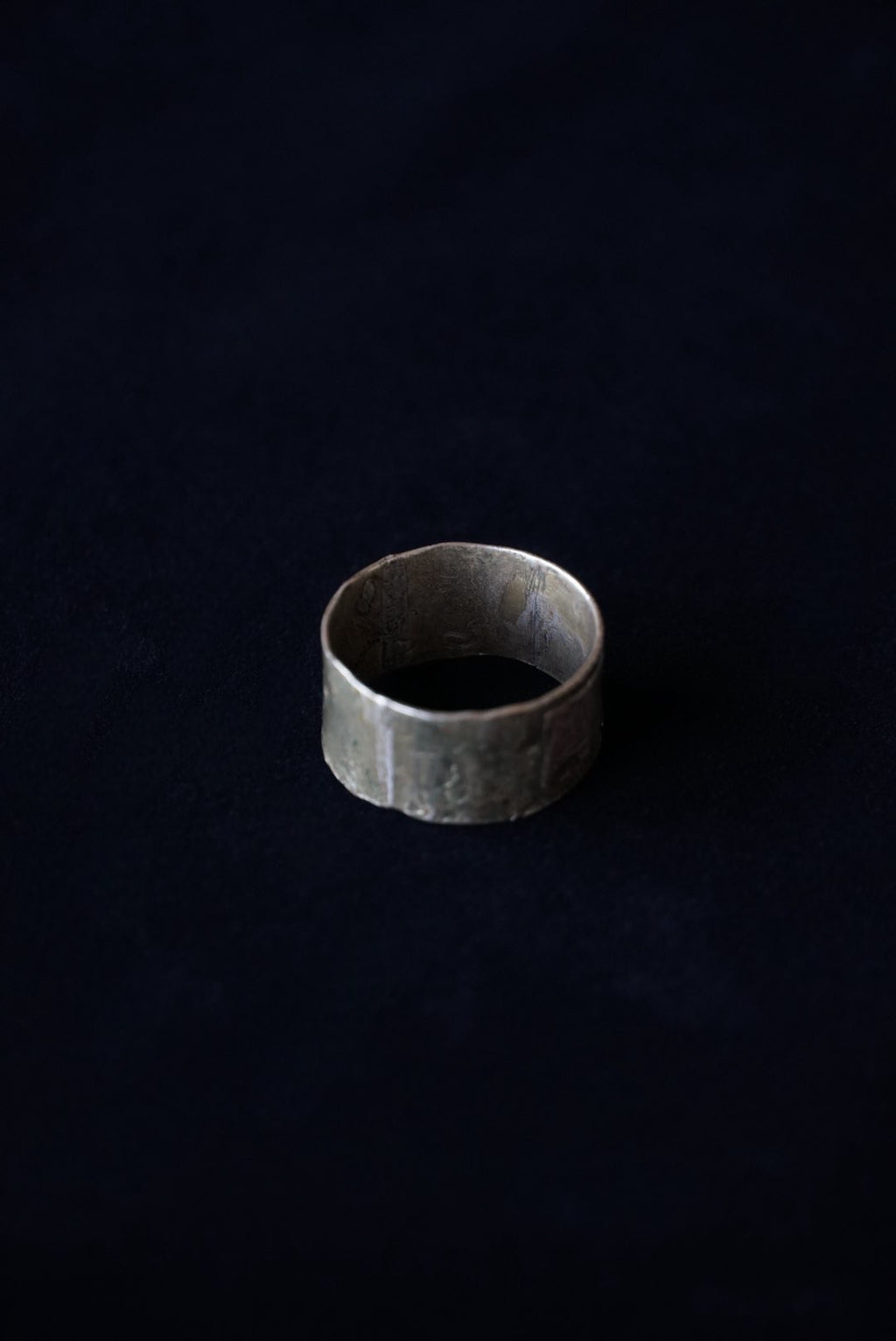 Vintage Copper Collar Thumb Ring