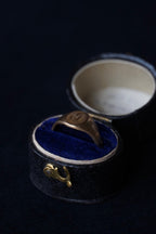 Vintage 10K RGP initial"G" Signet Ring