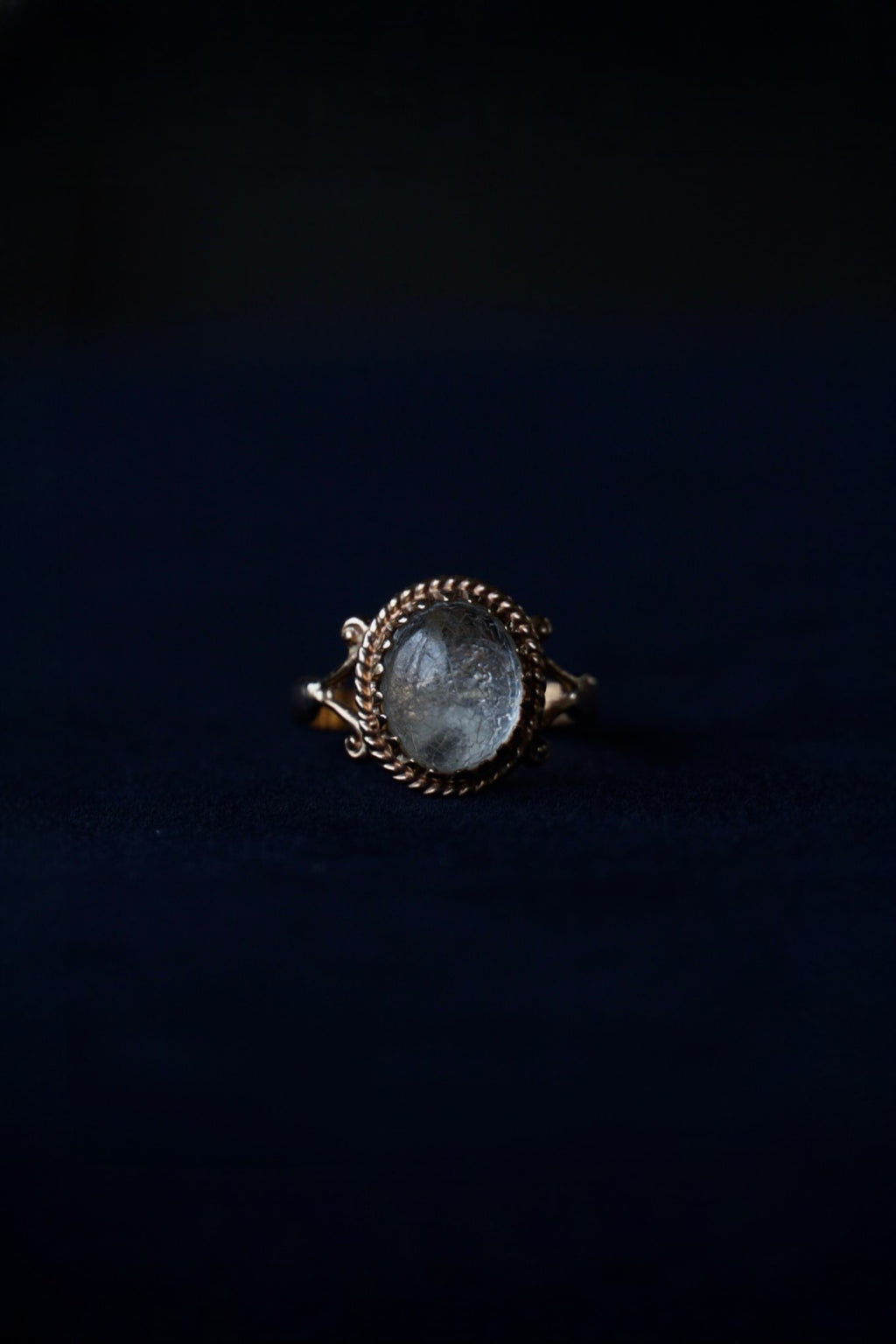 1910's 9ct Moon Stone Ring