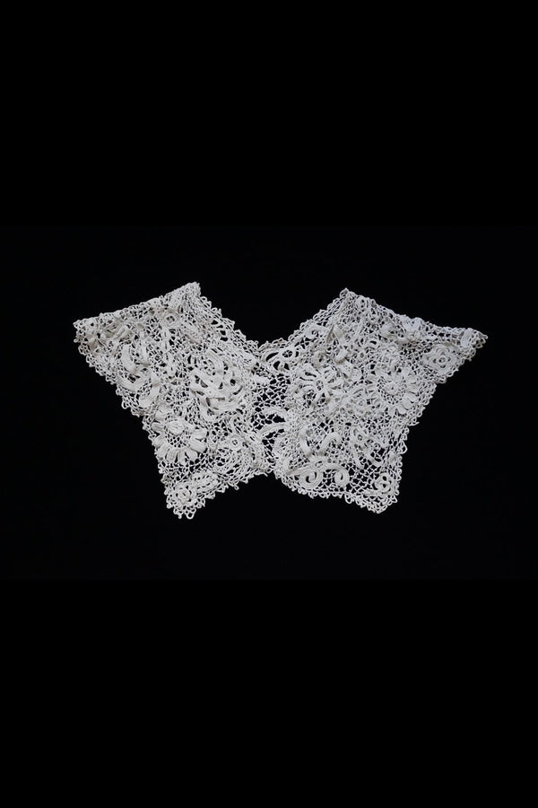 1890-1900's Handmade Irish Lace Collar